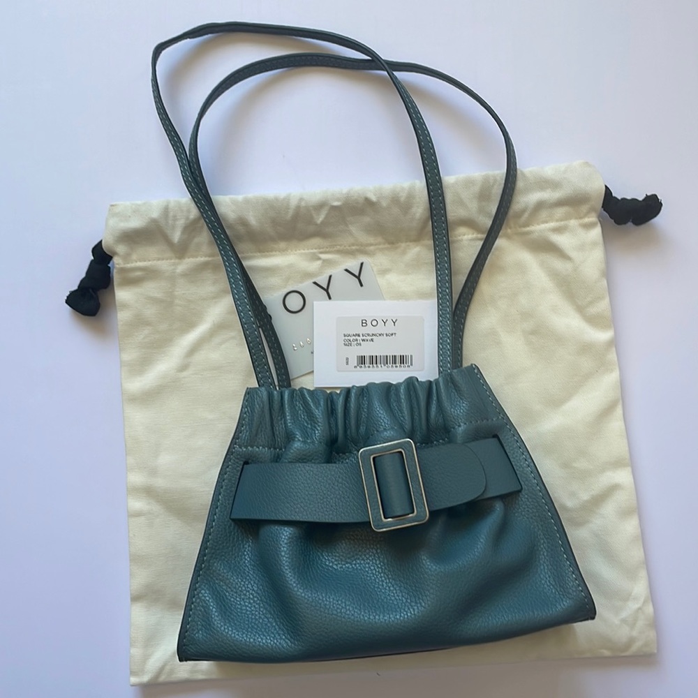 BOYY square Scrunchy soft wave bag